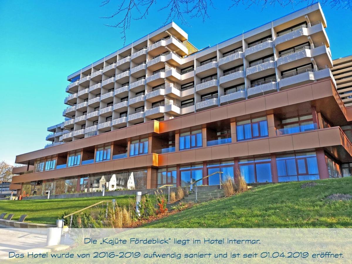 Fewo1846 Intermar - Kajuete Foerdeblick - Familienfreundliches Studioapartment Mit Balkon Und Meerblick Glücksburg Kültér fotó