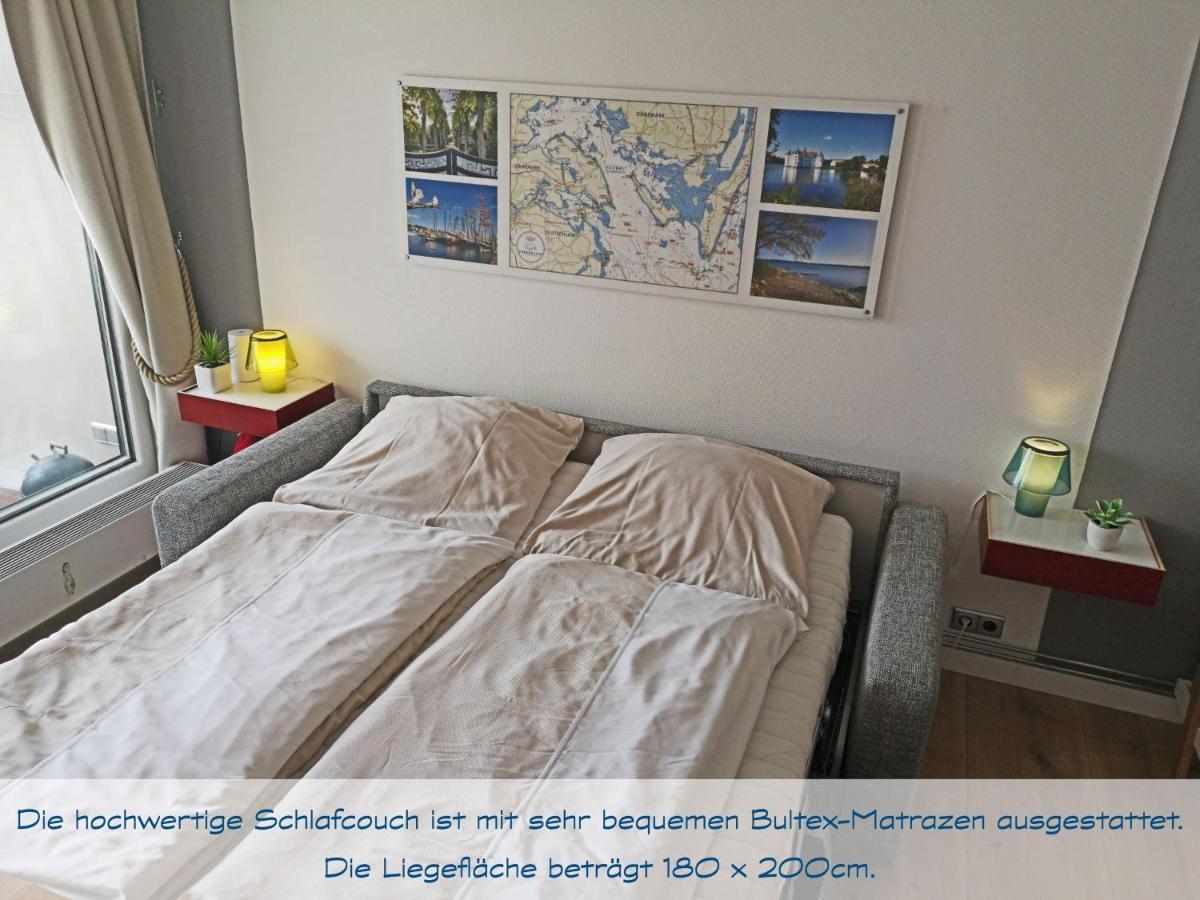 Fewo1846 Intermar - Kajuete Foerdeblick - Familienfreundliches Studioapartment Mit Balkon Und Meerblick Glücksburg Kültér fotó