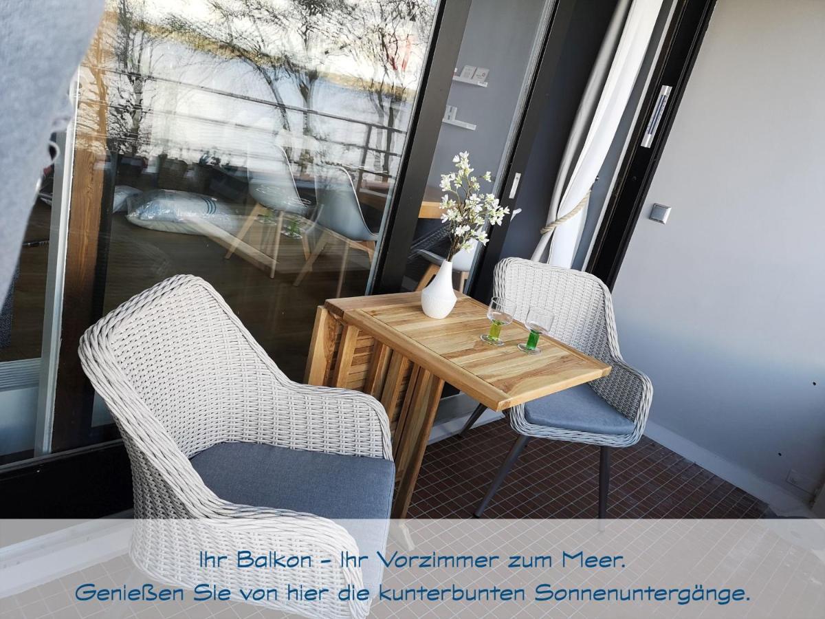 Fewo1846 Intermar - Kajuete Foerdeblick - Familienfreundliches Studioapartment Mit Balkon Und Meerblick Glücksburg Kültér fotó